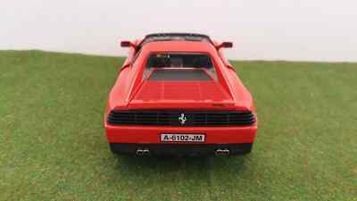 Ferrari 348 Spider Rouge 1992 - Miniature 1/18 Mira - Voiture De Collection En Zamac - Occasion
