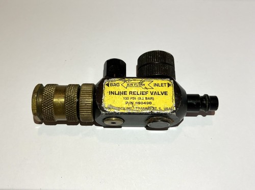 Vanne de relief en ligne Paratech 135psi 890490 - non testée telle quelle