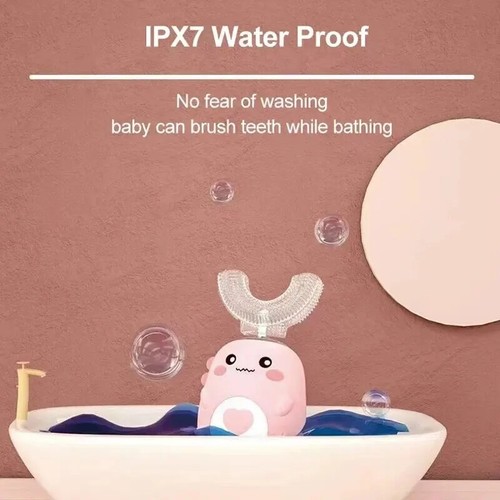 Children'S Electric Toothbrush Food Grade Silicone Oral - Picture 2 of 7