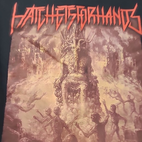 Camisa Hatchets For Hands Cabaret Of Decay Band Manga Larga Gira de Conciertos Mediana - Imagen 2 de 13