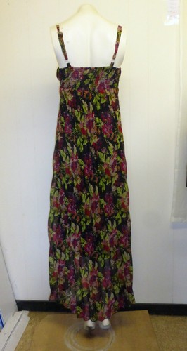 Wunderschönes Kleid mit Blumenmuster Chiffon plissiert gefüttert von Parisian, Größe 10 - Bild 3 von 4
