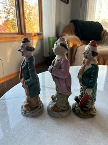 3 Vintage UCGC Porzellan Zirkus Clown Figuren - Bild 2 von 4