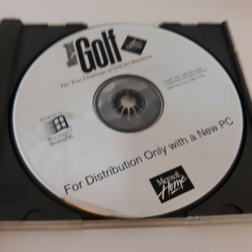 Miscrosoft Golf Windows 95 PC The True Challenge Of Golf CD-ROM Version 2.0 - Picture 4 of 5