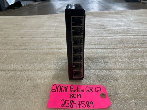 08 09 PONTIAC G8 GT OEM BCM BODY CONTROL MODULE 25847589 - Picture 3 of 12