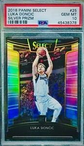 PSA-10-RC-Luka-Doncic-2018-19-Select-Concourse-SILVER-PRIZM-25-Pristine-Rookie