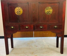 Antique Chinese Ming Quilt Cabinet (3718), Circa 1800-1849