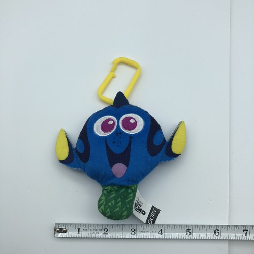 Finding Dory Plush Keychain Disney Pixar Nemo Soft Toy Charm backpack bag clip - Picture 6 of 7