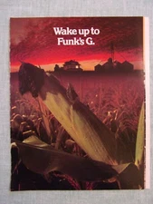 FUNK'S G HYBRED SEED CORN DEALER BROCHURE ADVERTISMENT