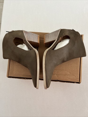 Free People Stivaletti Stivaletti Scarpe Donna 6 Academia Scamosciato UK 36,5 - Foto 3 di 5