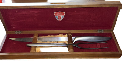 Gerber Legendary Blades 2-Piece Carving Set In Walnut Presentation Case