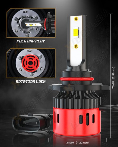 Bombillas de faros LED de 6000 k para Chevy Silverado 1500 2500HD 3500 1999-2006 - Imagen 10 de 13
