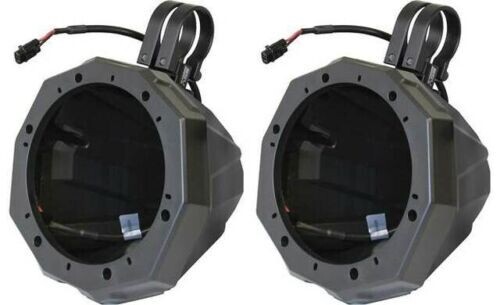 Vainas de altavoz universales montadas en jaula de 6,5 pulgadas con abrazaderas de 2" y descargadas - Imagen 1 de 8