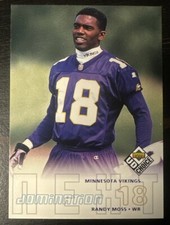 Randy Moss 1998 UD CHOICE Domination HOF Rookie Card #270 (6238)