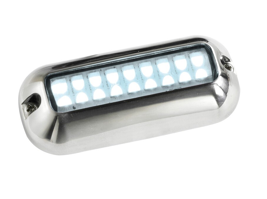 Underwater LED Light WHITE AISI 316 Stainless Steel Waterproof IP68 of Osculati