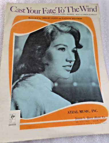 Spartiti: SHELBY FLINT Cast Your Fate To The Wind, Atzal Music Inc. 1962