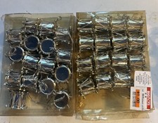 Christmas Ornaments Drums 2 Boxes Plastic New