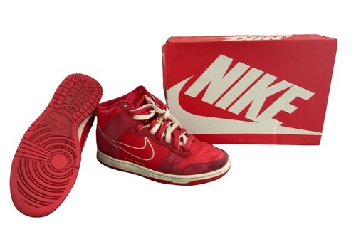 Nike Dunk High Se scarpe da ginnastica in scatola Uk8.5 DH0960-600 sneakers rare con scatola rosse - Foto 2 di 11