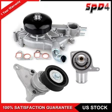 Water Pump&Thermostat&Tensioner for Chevy Silverado 1500 Tahoe Express 1500