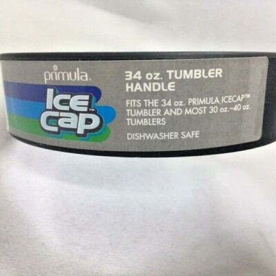 Primula  IceCap  and Others Slide-On Handle for 30 to 40 oz. 4'' Tumblers  Black