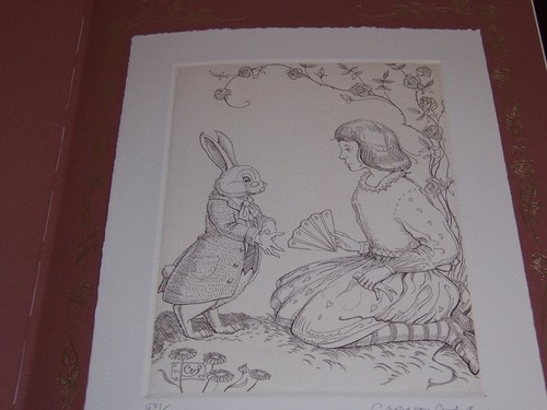 Folio Society ALICE IN WONDERLAND Limited Ed. - Lewis Carroll & Charles Sandwyk - Picture 4 of 5