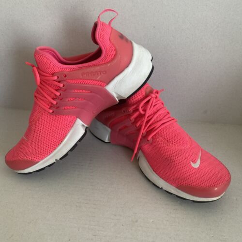 Nike AIR PRESTO sneakers ~ Womens Size 10 / 42 ~ bright pink & white - Picture 3 of 15