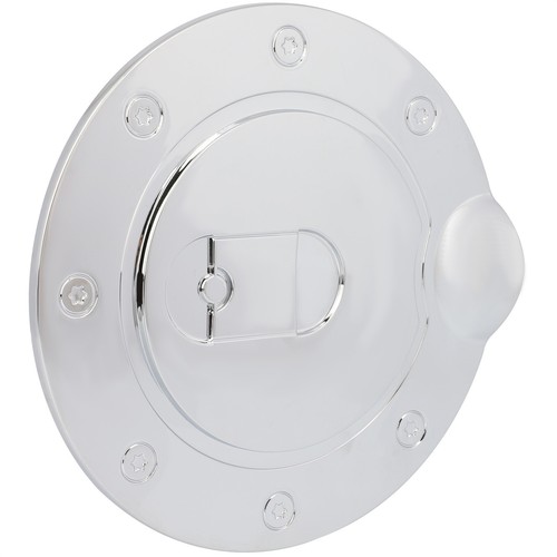 Fits 2015-2016 Ford F150 3.5L 5.0L Chrome Gas door Cover - Picture 5 of 24