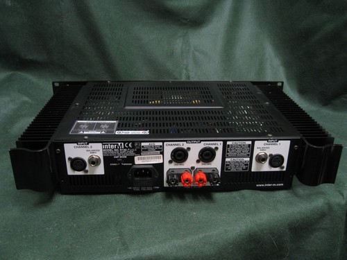Inter-M R150 PLUS 2 Channel Reference Power Amplifier 2x75w 4ohm brg 150w InterM - Picture 6 of 9