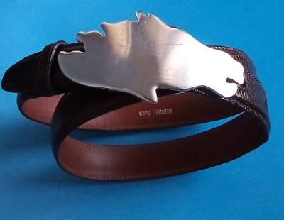 BARRY KIESELSTEIN CORD STERLING SILVER HORSE SILHOUETTE  display picture 2