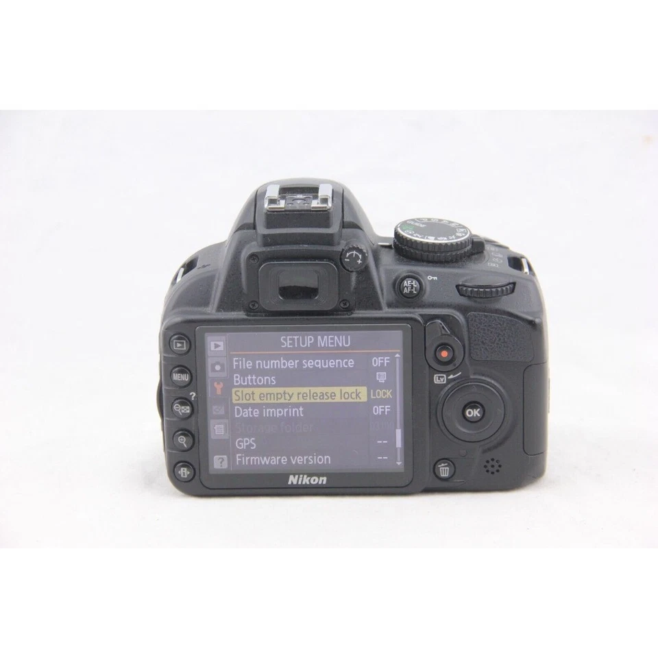 Nikon D3100 Digital Camera Interchangeable Lenses Body Only Histogram Display - Image 4 of 4
