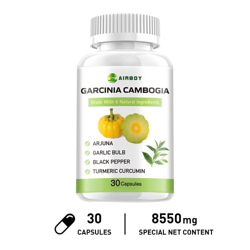 Garcinia Cambogia - tè verde, aglio, curcuma - perdita di peso, bruciare i grassi - Foto 9 di 13