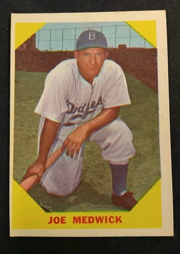 1960 Fleer Baseball Greats Joe Medwick Brooklyn Dodgers #22