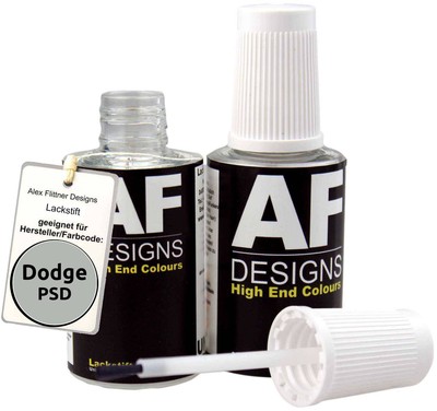 Lackstift für Dodge PSD Light Silver Perl Metallic schnelltrocknend 20x20ml
