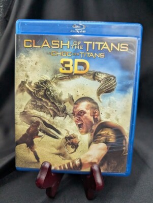 Clash of the Titans (2010) 3D Blu-Ray Liam Neeson Ralph Fiennes