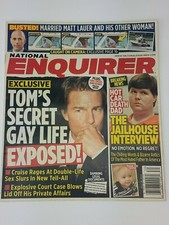National Enquirer 7-28-14 Tom's Secret Gay Life Caught Matt Lauer & Other Women