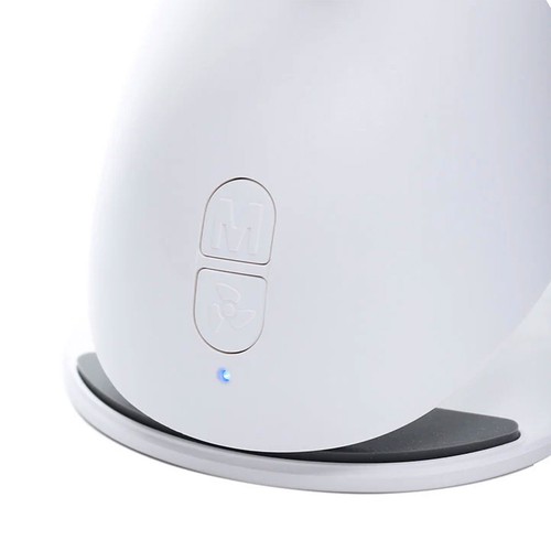 O2COOL Rechargeable Clip Fan, 4" Blade, 3 Speeds, Charging Cable, White (Used) - Picture 12 of 12