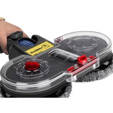 Aspiradora Robot, Combinación De Aspiradora Y Fregona Inteligente Ultra Silenciosa Con Tanque De Agua, Máquina De Fregona Completamente Automática Seca Y Húmeda (Negro