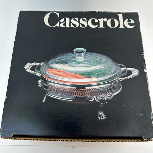 Cazuela plateada Leonard Nº 551 A Towle Silver Co USA caja original - Imagen 1 de 7