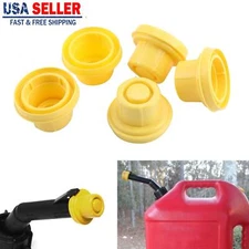 5x Replacement YELLOW SPOUT CAP Top For BLITZ Fuel GAS CAN 900302 900092 900094