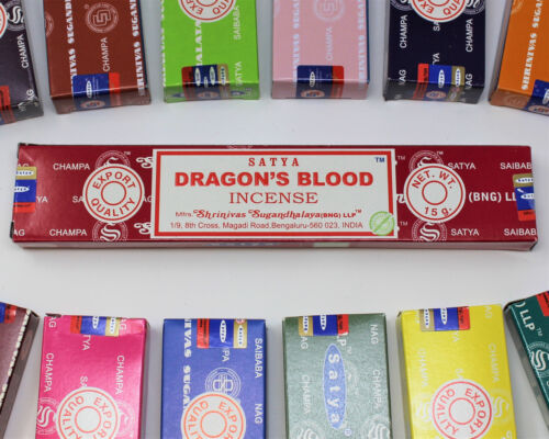 Satya Nag Champa Mixed Best Seller Incense Sticks: Bulk Lot 10 Boxes x 15 gm - Picture 3 of 12