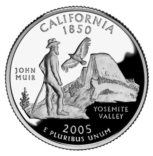 2005 S SILVER PROOF CALIFORNIA STATE QUARTER 90% SILVER FREE SHIPPING!