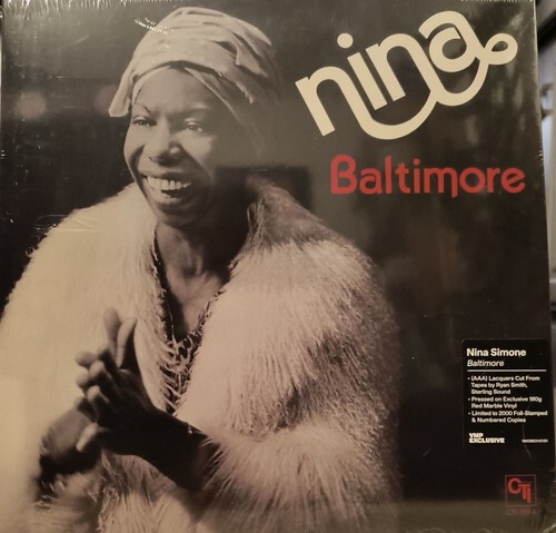 Nina - Baltimore - Limited Edition - Red Marble - 1 LP - Brand New/Sealed Vinyl - Picture 1 of 6