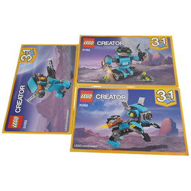 LEGO 31062 Creator Robot 3 in 1 ROBO EXPLORER INSTRUCTION MANUALS ONLY 2017 Ret