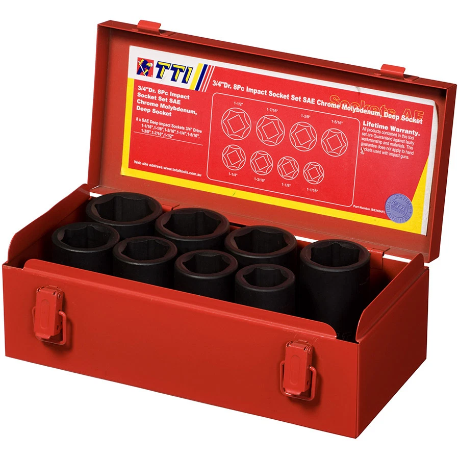 Tti impact cheap socket set