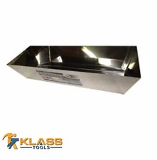 3" x 12" Stainless Steel Mud Pan by KlassTools