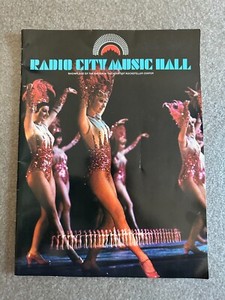RADIO CITY MUSIC HALL PICTORIAL GUIDE with History and Pictures
