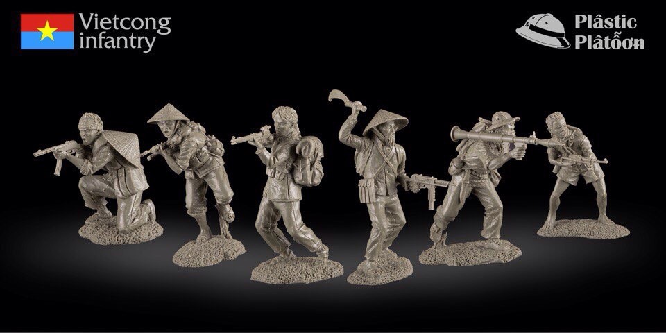 Toy Soldier Vietnam War Vietcong infantry Battle of Hue 1968 set 1 32 Toy Soldier Vietnam War Vietcong infantry Battle of Hue 1968 set 1 32