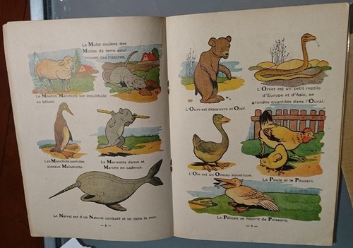 BENJAMIN RABIER Premier livre de l'enfance A.E.I.O.U abécédaire Tallandier - Picture 3 of 5