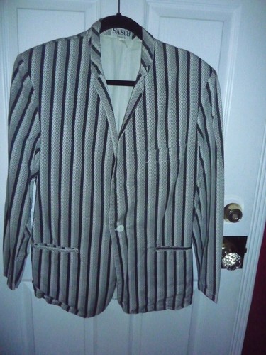 * Stevie Woods 80's Pop star/singer personal owned jacket THREAD * music/clothes - Picture 4 of 4