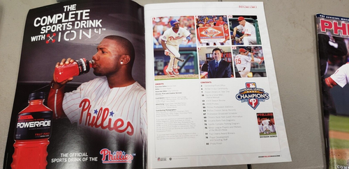 ¡REVISTA OFICIAL DE LA SERIE DE DIVISIÓN PHILADELPHIA PHILLIES 2009!¡! - Imagen 6 de 12