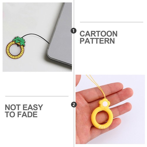 Silicone Cell Phone Lanyard Strap Mobile Phone Lanyard Short Lanyard - 第 9/12 張圖片
